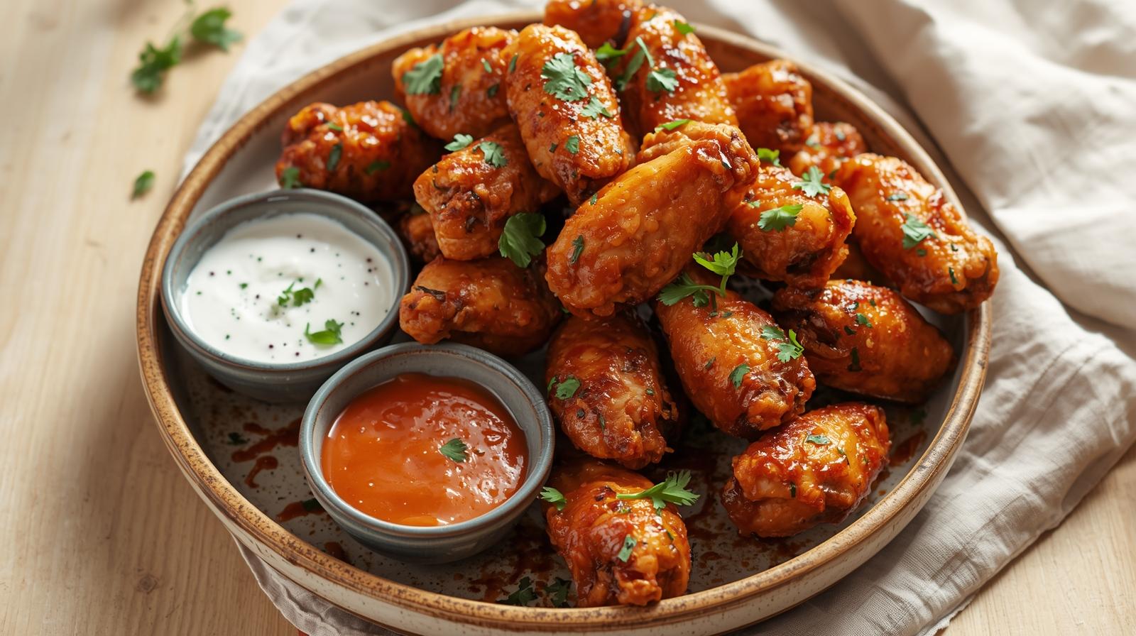crispy baked chicken wings