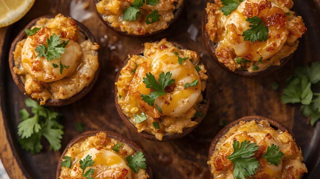 shrimp stuffed mushrooms
