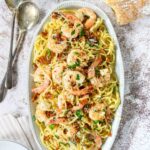 Shrimp Carbonara Pasta – Creamy, buttery, and irresistibly comforting