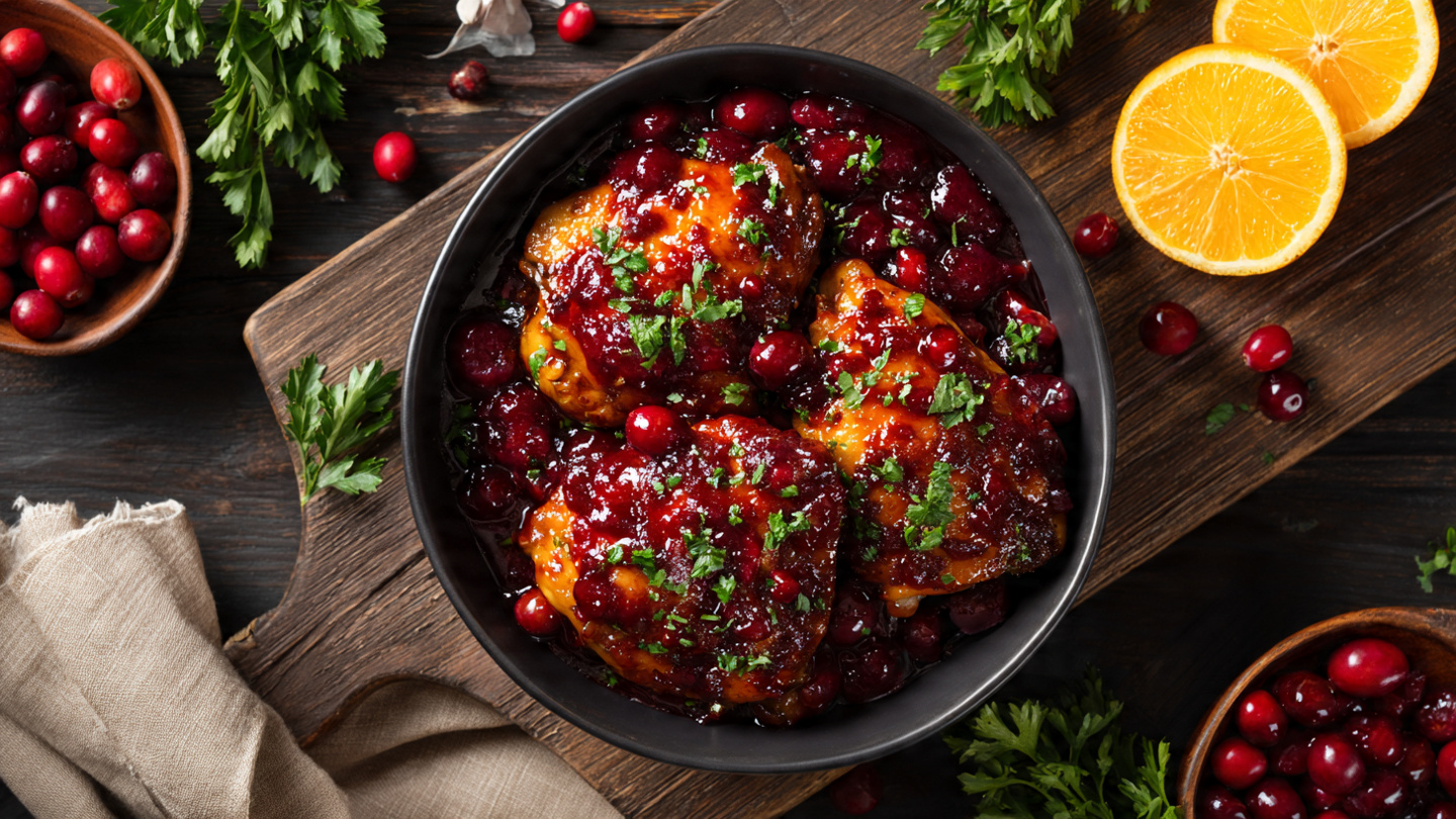 cranberry orange chicken