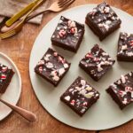 Fudgy Peppermint Brownies (Festive Holiday Chocolate Treat)