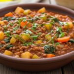 Hearty One-Pot Vegetable Lentil Stew (Easy Vegan Comfort Meal)