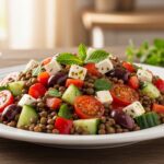 Mediterranean Lentil Salad (Fresh, Protein-Packed & Flavorful)