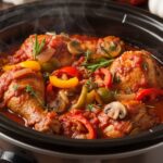 Slow Cooker Chicken Cacciatore (Rustic Italian-Style Chicken Stew)