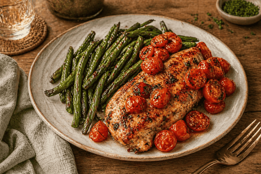 balsamic baked chicken
