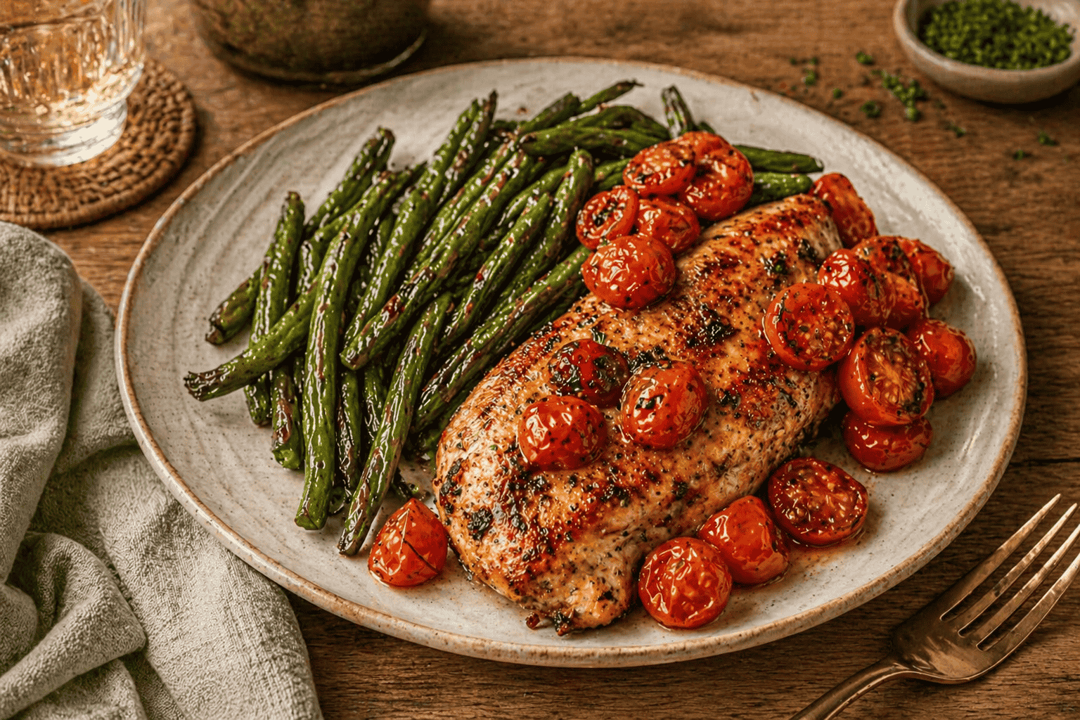 balsamic baked chicken