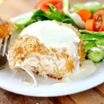 Chicken Pillows with Creamy Parmesan Sauce