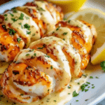 creamy garlic butter lobster tails