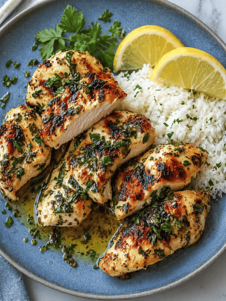 greek chicken rice bowl