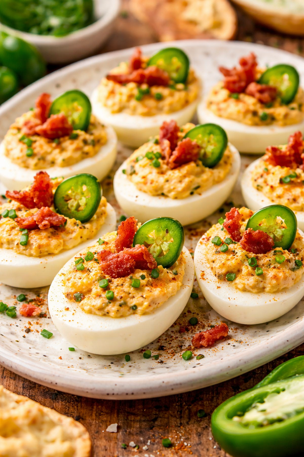 jalapeno deviled eggs