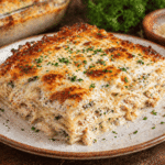 chicken alfredo lasagna