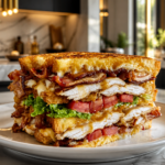 Club sandwich crispy